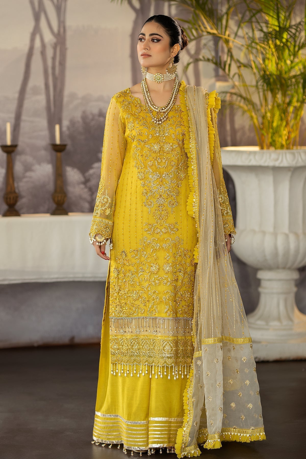 Raeesa Premium | Dehleez Formals | DL-1026 Mehfil-E-Aab by Designer Raeesa Premium - House of Maryam - Pakistani Designer Ethnic Wear in {{ shop.shopifyCountryName }}