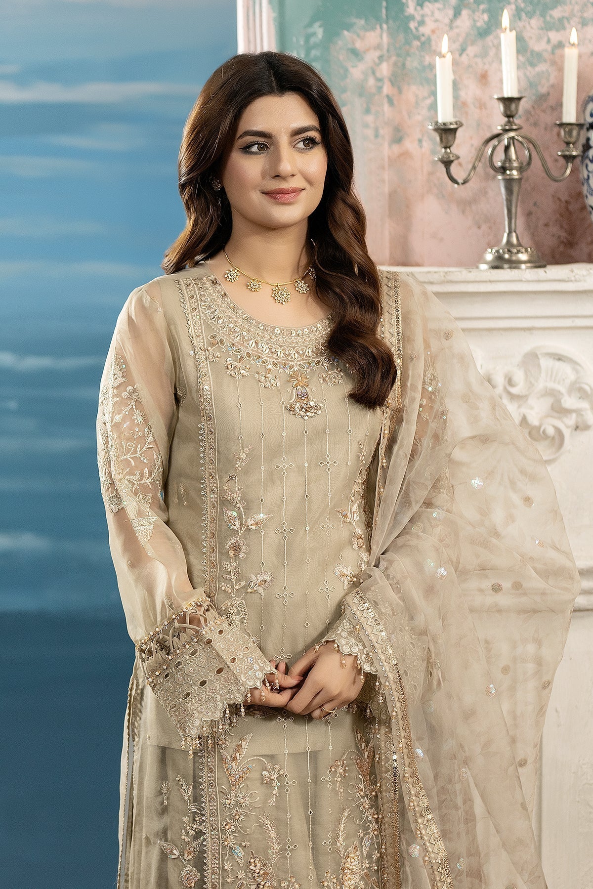 Raeesa Premium | Kimora Luxury Organza | HU-69-4