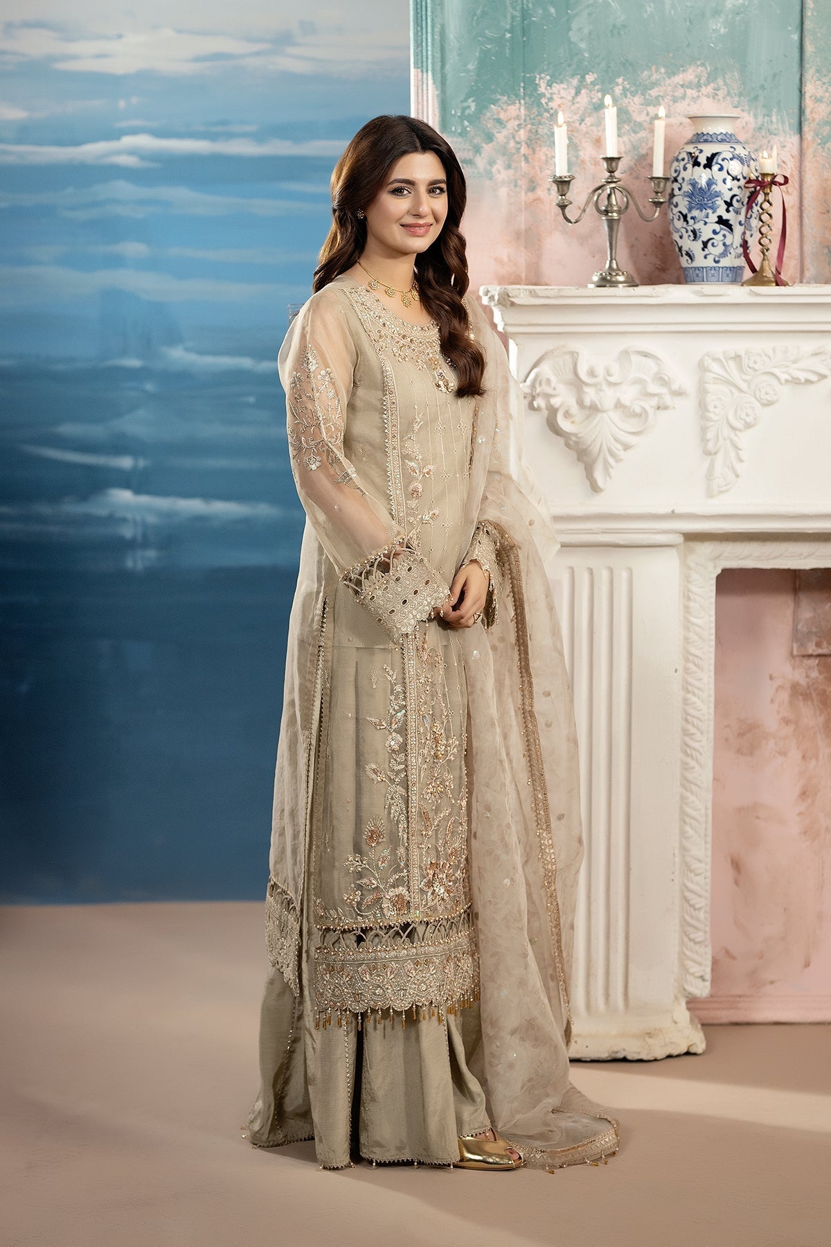 Raeesa Premium | Kimora Luxury Organza | HU-69, image 6