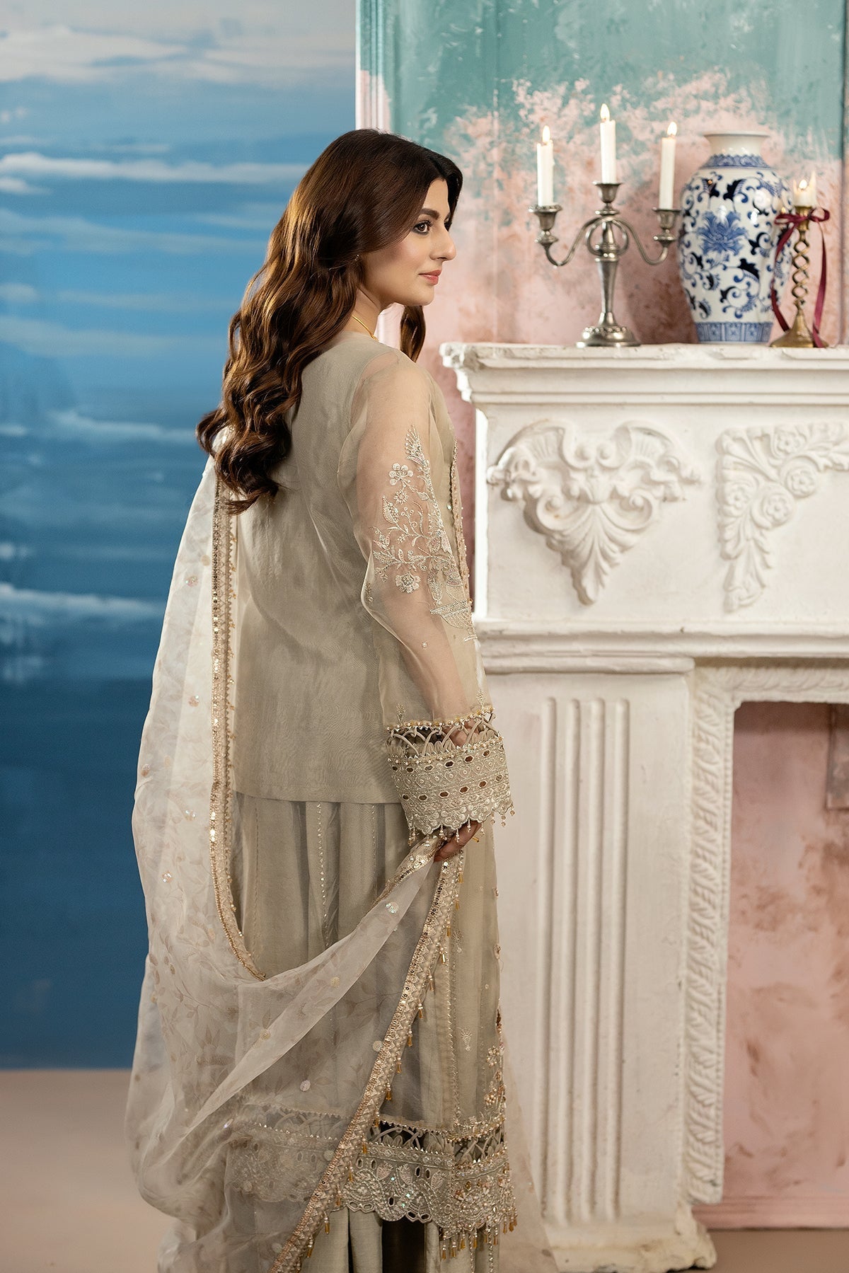 Raeesa Premium | Kimora Luxury Organza | HU-69-2