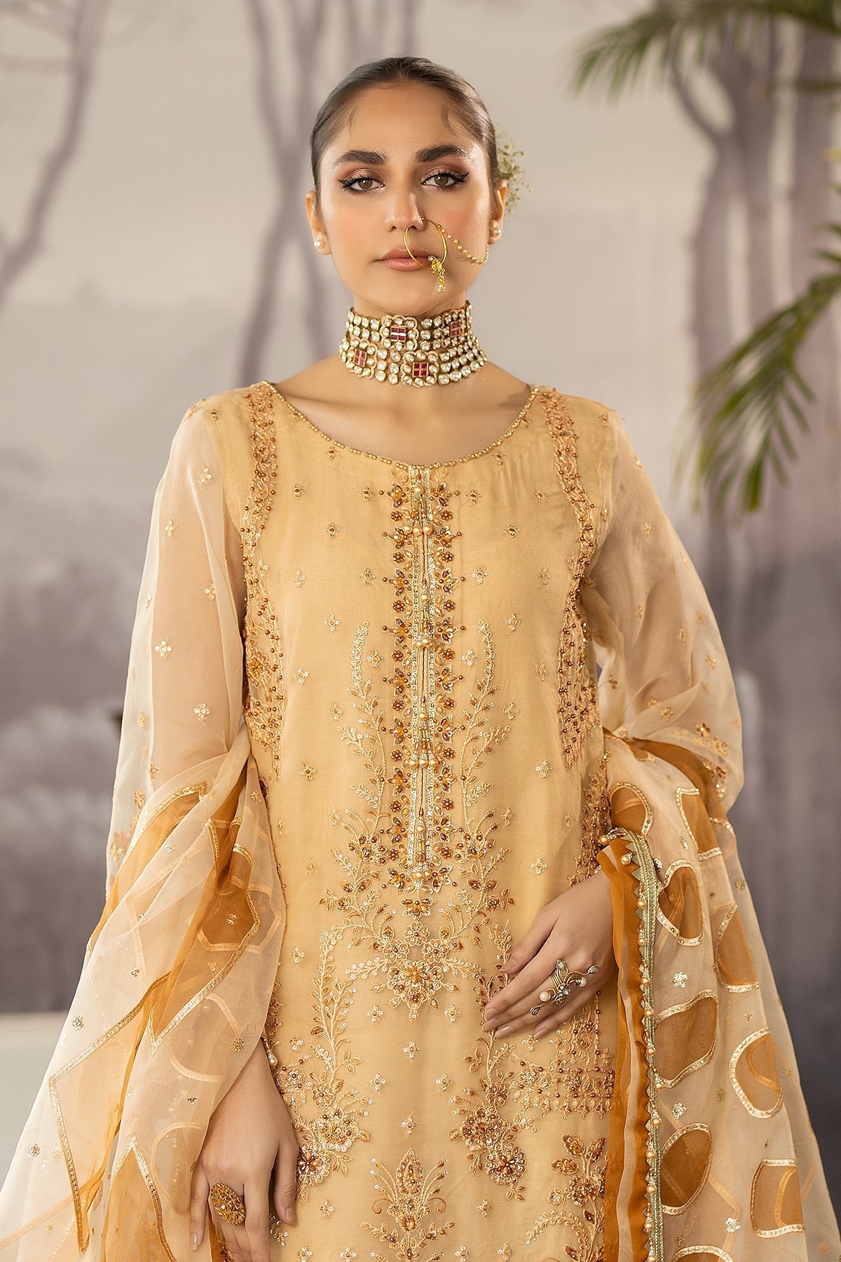 Raeesa Premium | Dehleez Formals | DL-1027 Saazish-E-Ropa -  Raeesa Premium Formal - Original Designer Dress - House of Maryam