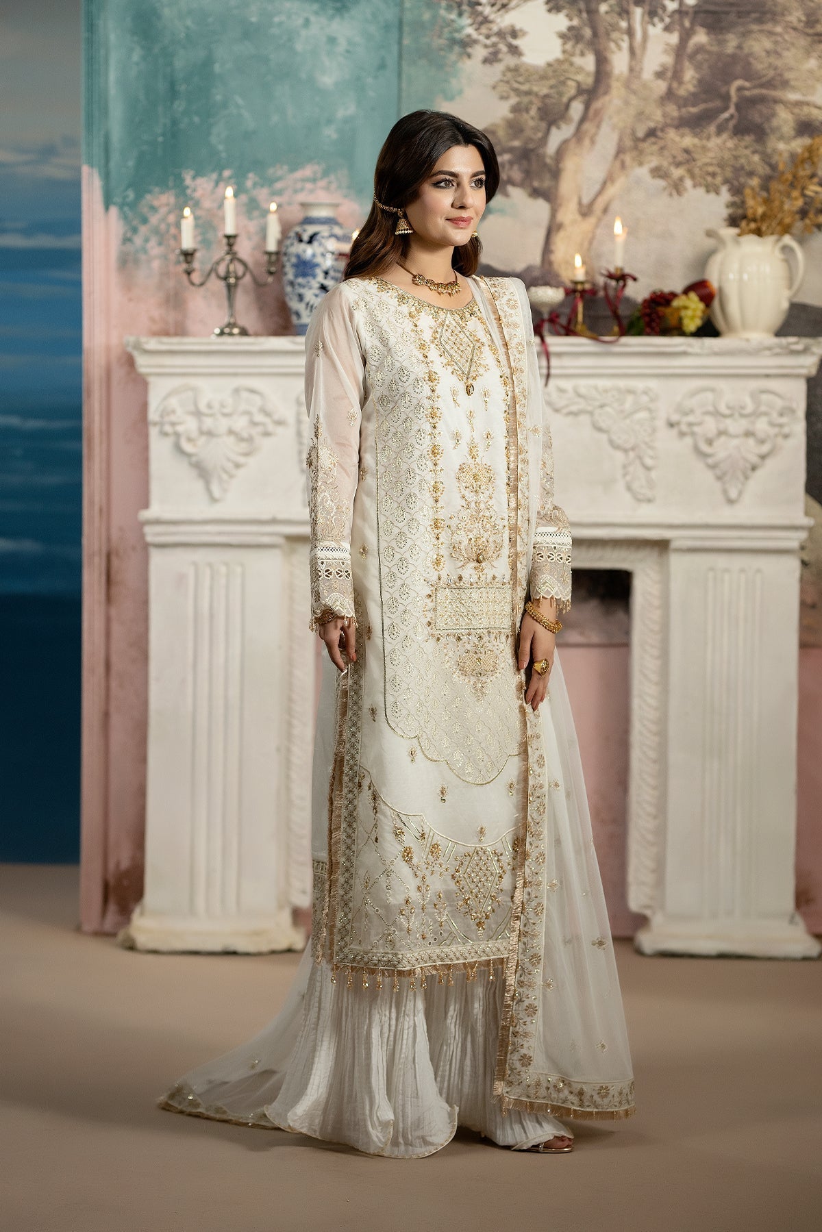 Raeesa Premium | Kimora Luxury Organza | HU-64-6