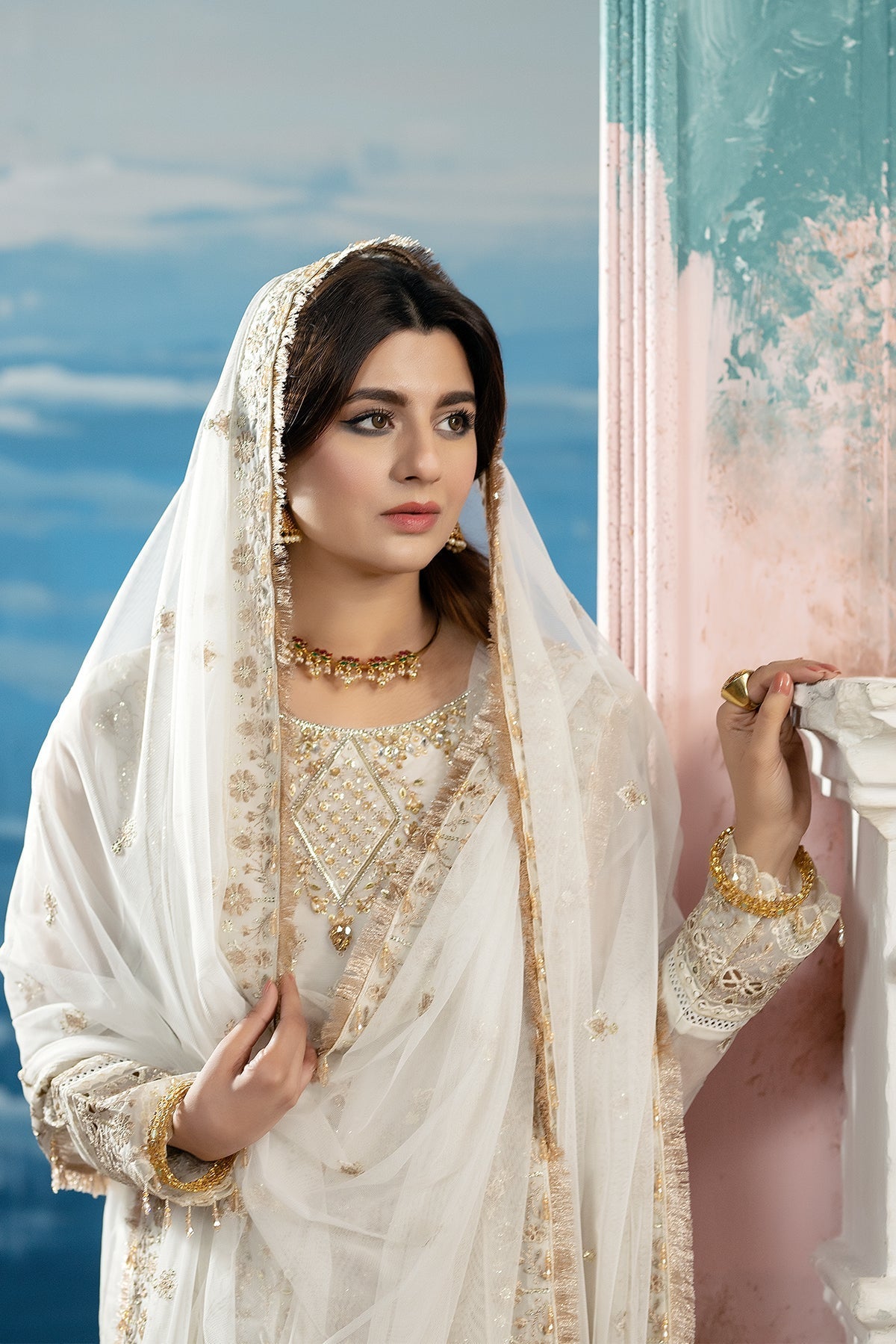 Raeesa Premium | Kimora Luxury Organza | HU-64-3
