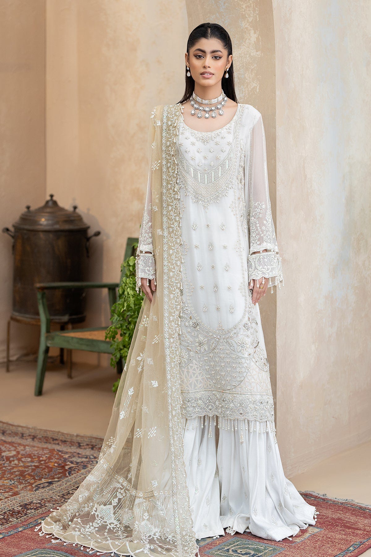 Raeesa Premium | Ada Premium Collection | HU - 49 Aab-E-Zar -  Raeesa Premium Ladies Clothes - Original Designer Dress - House of Maryam