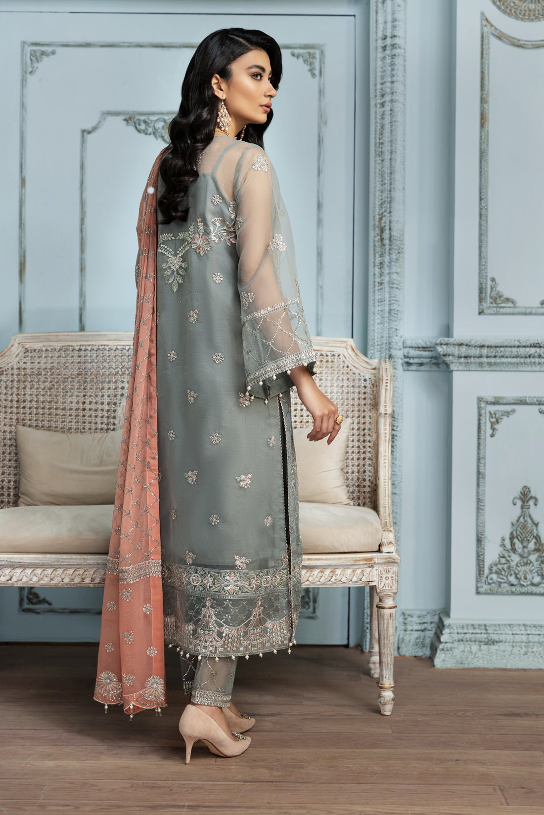 Alizeh | Formals Collection | Zamair -  Alizeh Formal - Original Designer Dress - House of Maryam