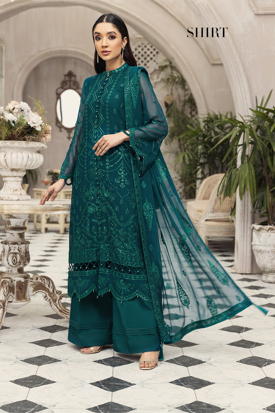 Alizeh | Formals Collection | Tabeer -  Alizeh Formal - Original Designer Dress - House of Maryam