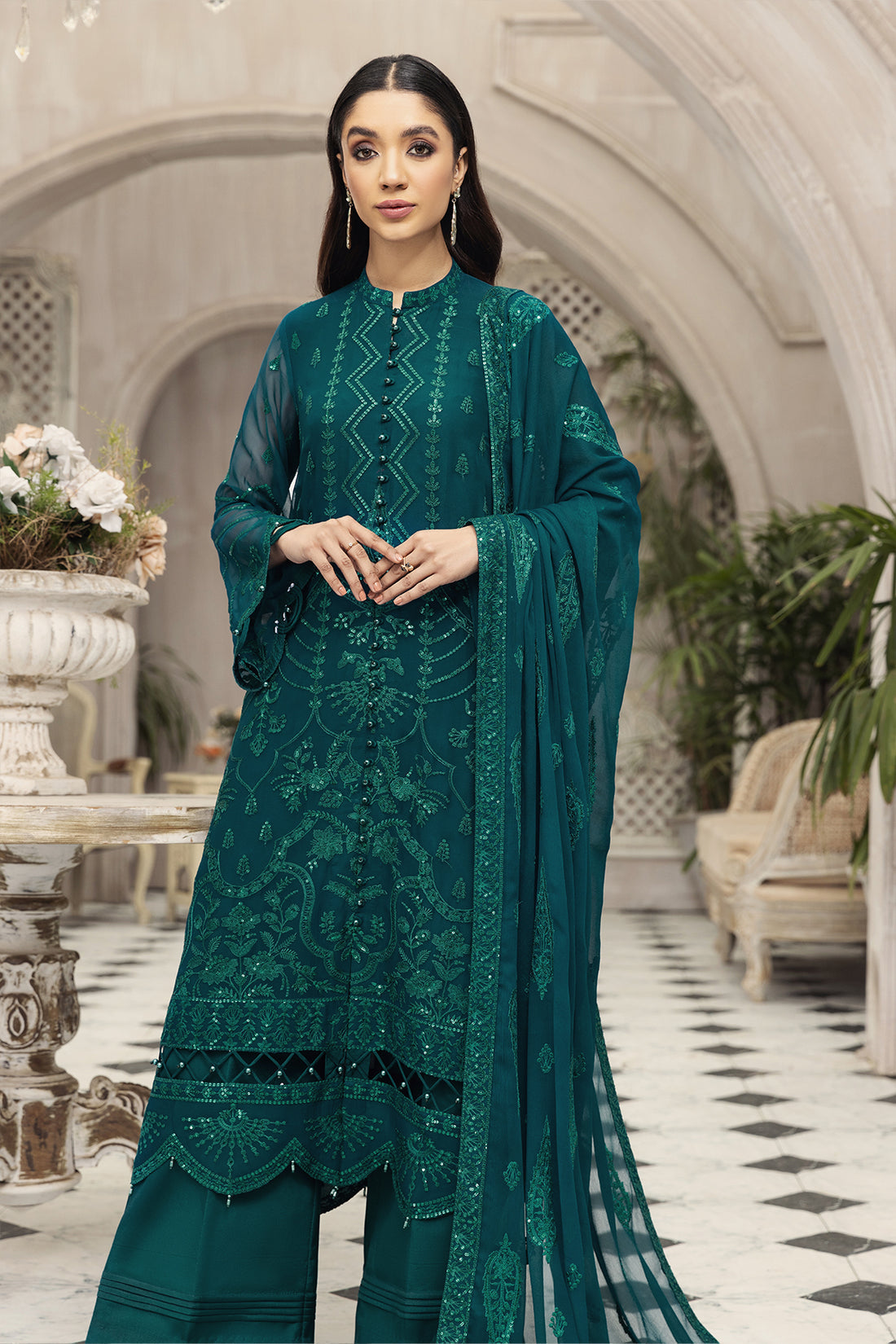 Alizeh | Formals Collection | Tabeer -  Alizeh Formal - Original Designer Dress - House of Maryam