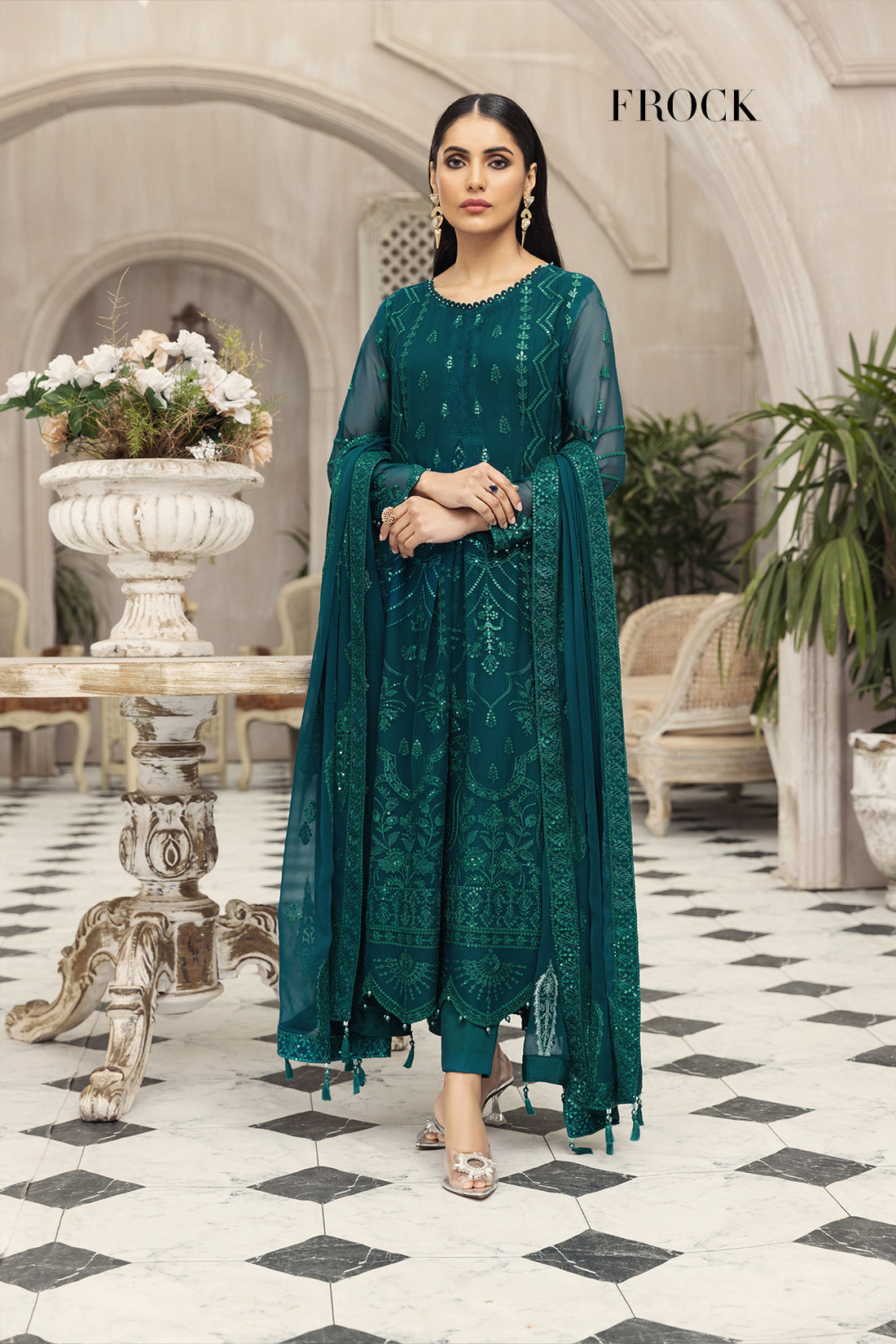 Alizeh | Formals Collection | Tabeer -  Alizeh Formal - Original Designer Dress - House of Maryam