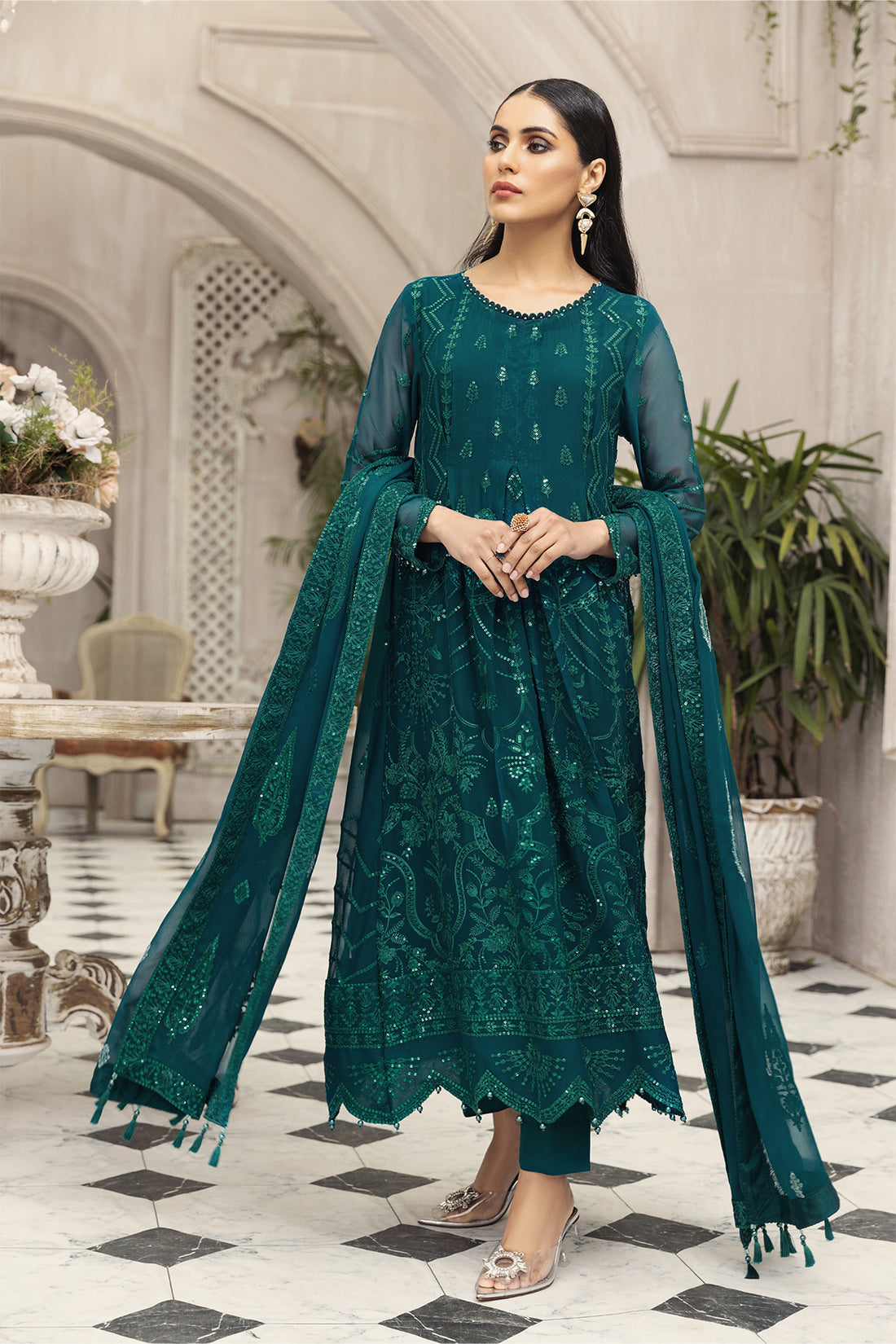 Alizeh | Formals Collection | Tabeer -  Alizeh Formal - Original Designer Dress - House of Maryam