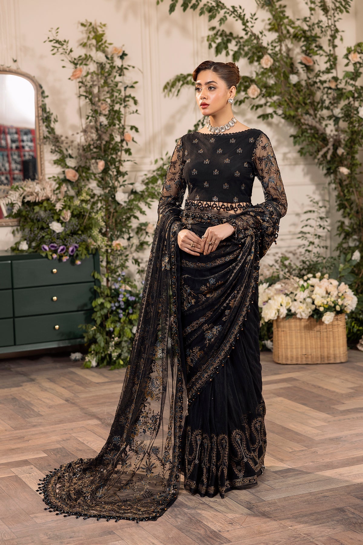 House of Nawab | Azalea Luxury Formals | DOUHA by Designer House of Nawab - House of Maryam - Pakistani Designer Ethnic Wear in {{ shop.shopifyCountryName }}