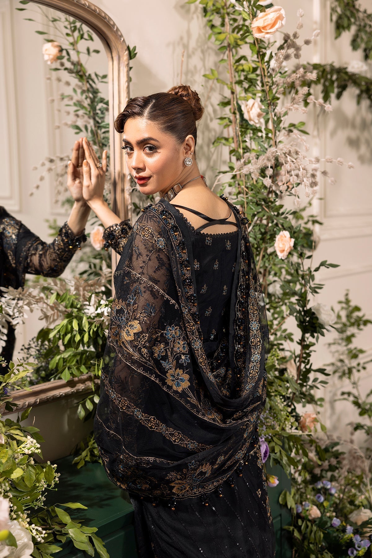 House of Nawab | Azalea Luxury Formals | DOUHA by Designer House of Nawab - House of Maryam - Pakistani Designer Ethnic Wear in {{ shop.shopifyCountryName }}