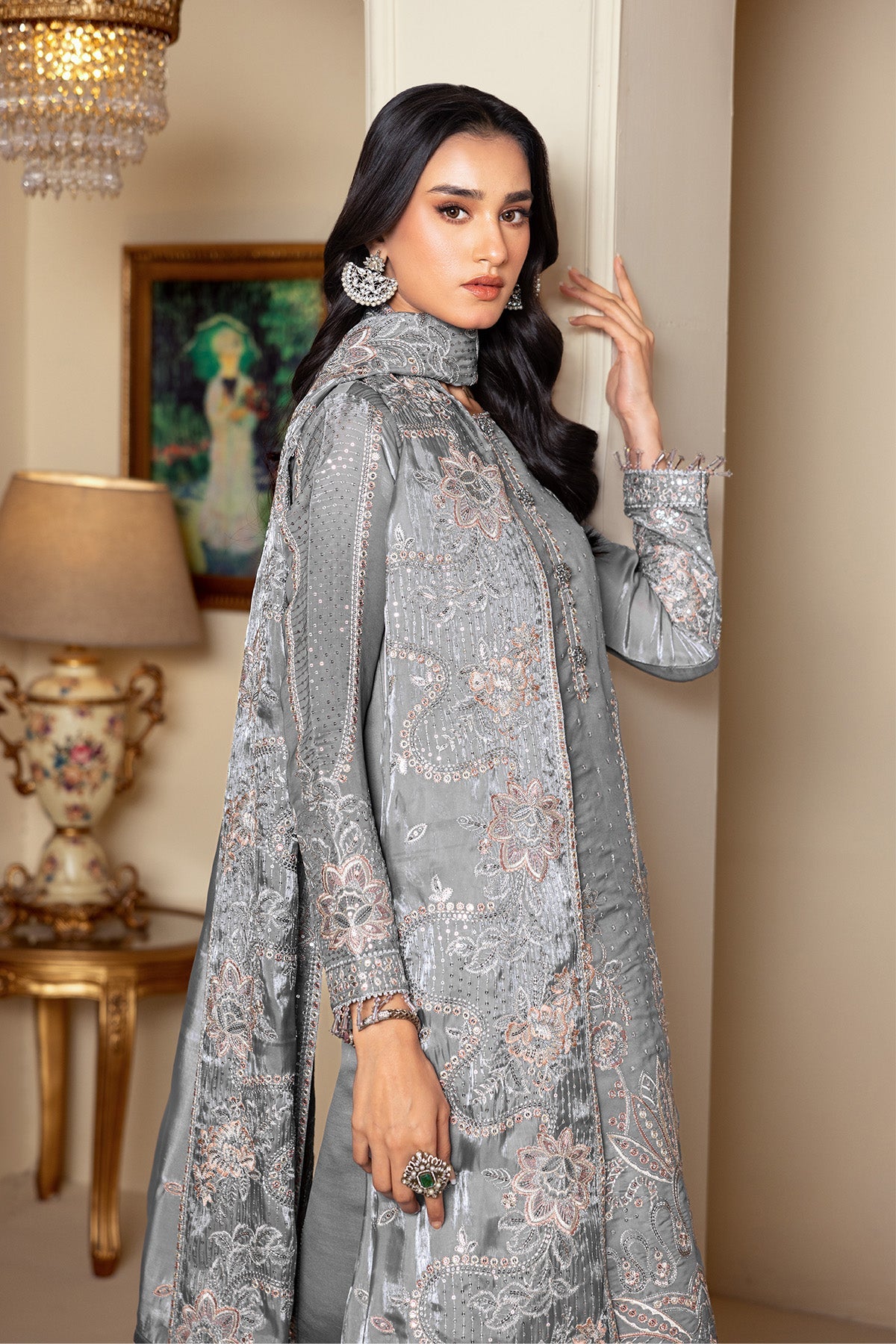Alizeh | Aaina A Reflection of Elegance | AF-SS-2239-Kundan, image 5