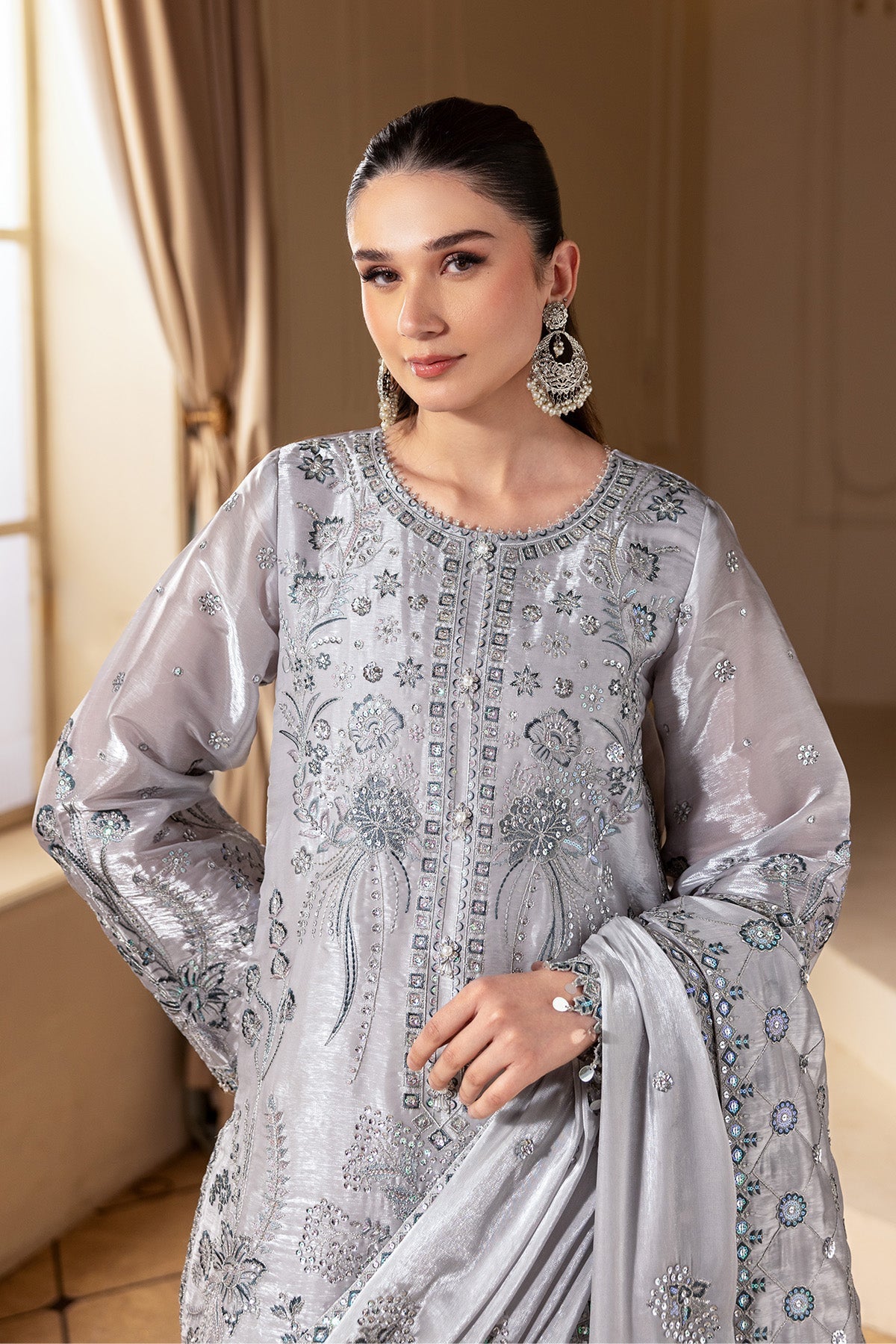 Alizeh | Aaina A Reflection of Elegance | AF-SS-2245-Safira, image 3