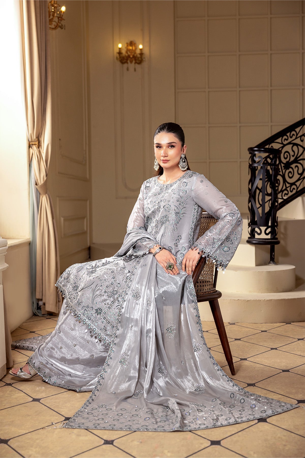 Alizeh | Aaina A Reflection of Elegance | AF-SS-2245-Safira, image 6