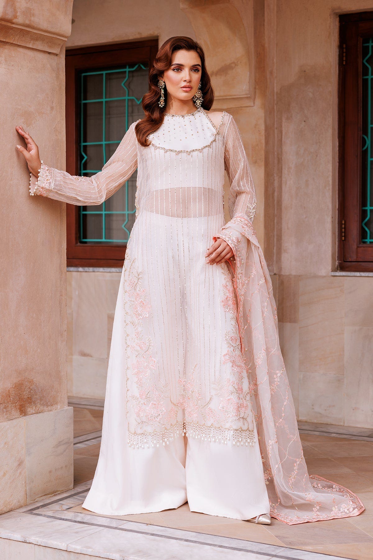 Mina Kashif | Shahbano Luxury Pret 24 | Faith -  Mina Kashif Luxury - Original Designer Dress - House of Maryam