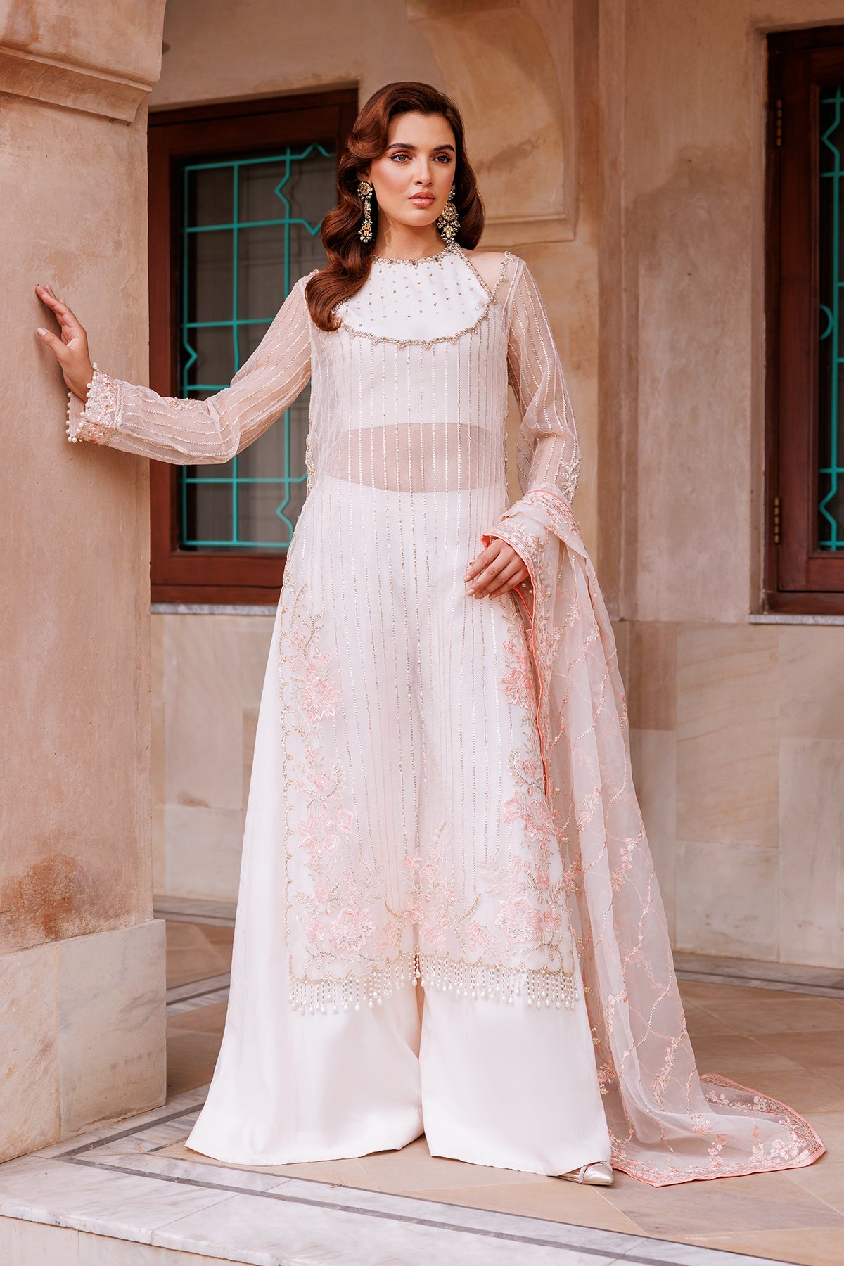 Mina Kashif | Shahbano Luxury Pret 24 | Faith -  Mina Kashif Luxury - Original Designer Dress - House of Maryam