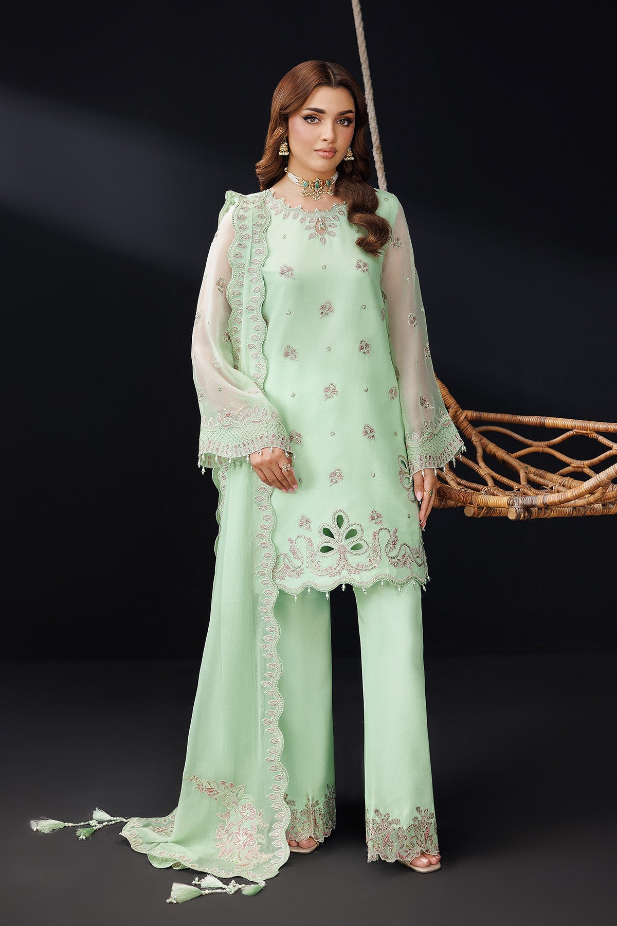 Alizeh | Dua Formals 26 | AF-DUA-3038-Opaline, image 5