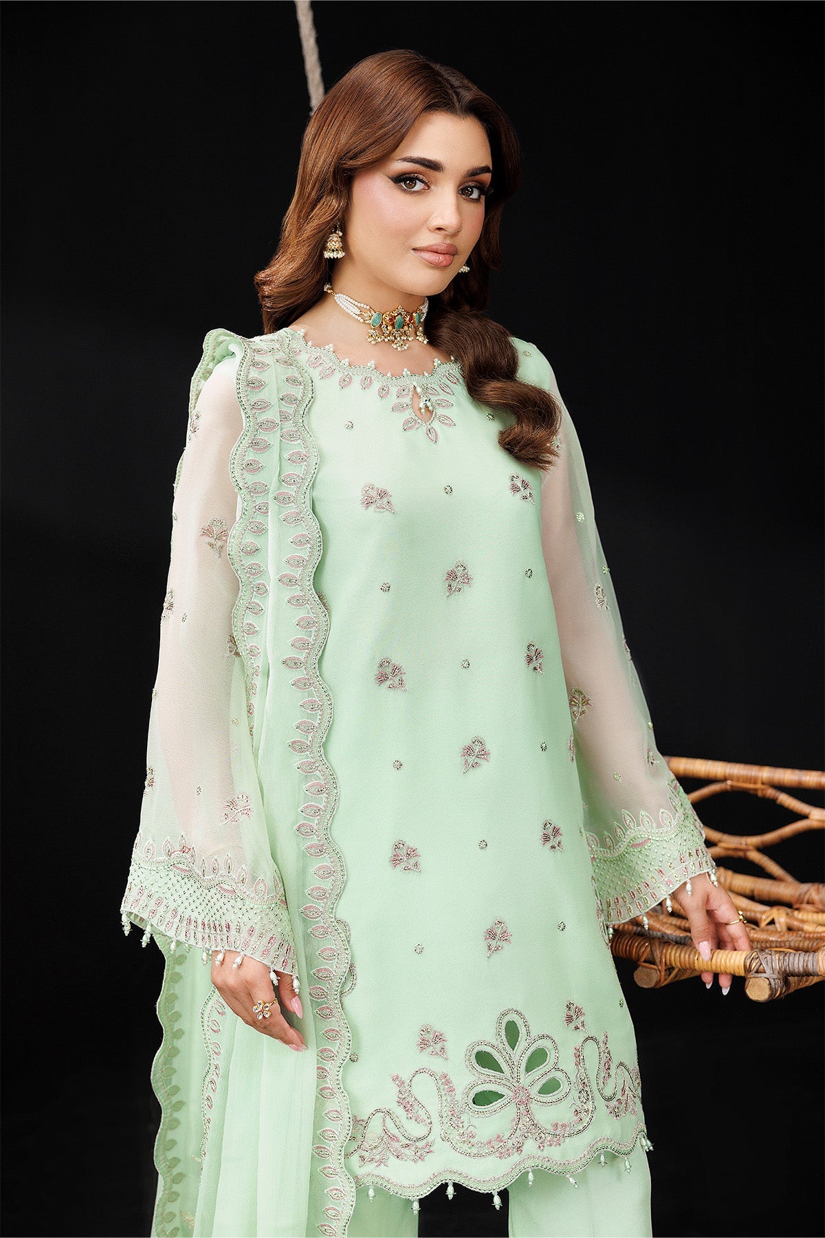 Alizeh | Dua Formals 26 | AF-DUA-3038-Opaline, image 6
