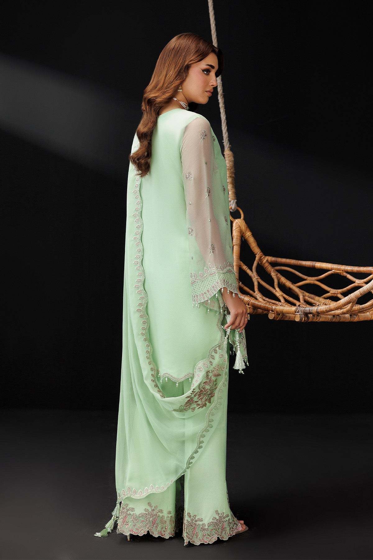 Alizeh | Dua Formals 26 | AF-DUA-3038-Opaline, image 2