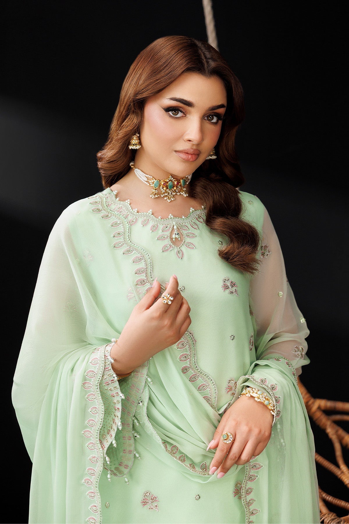 Alizeh | Dua Formals 26 | AF-DUA-3038-Opaline, image 7