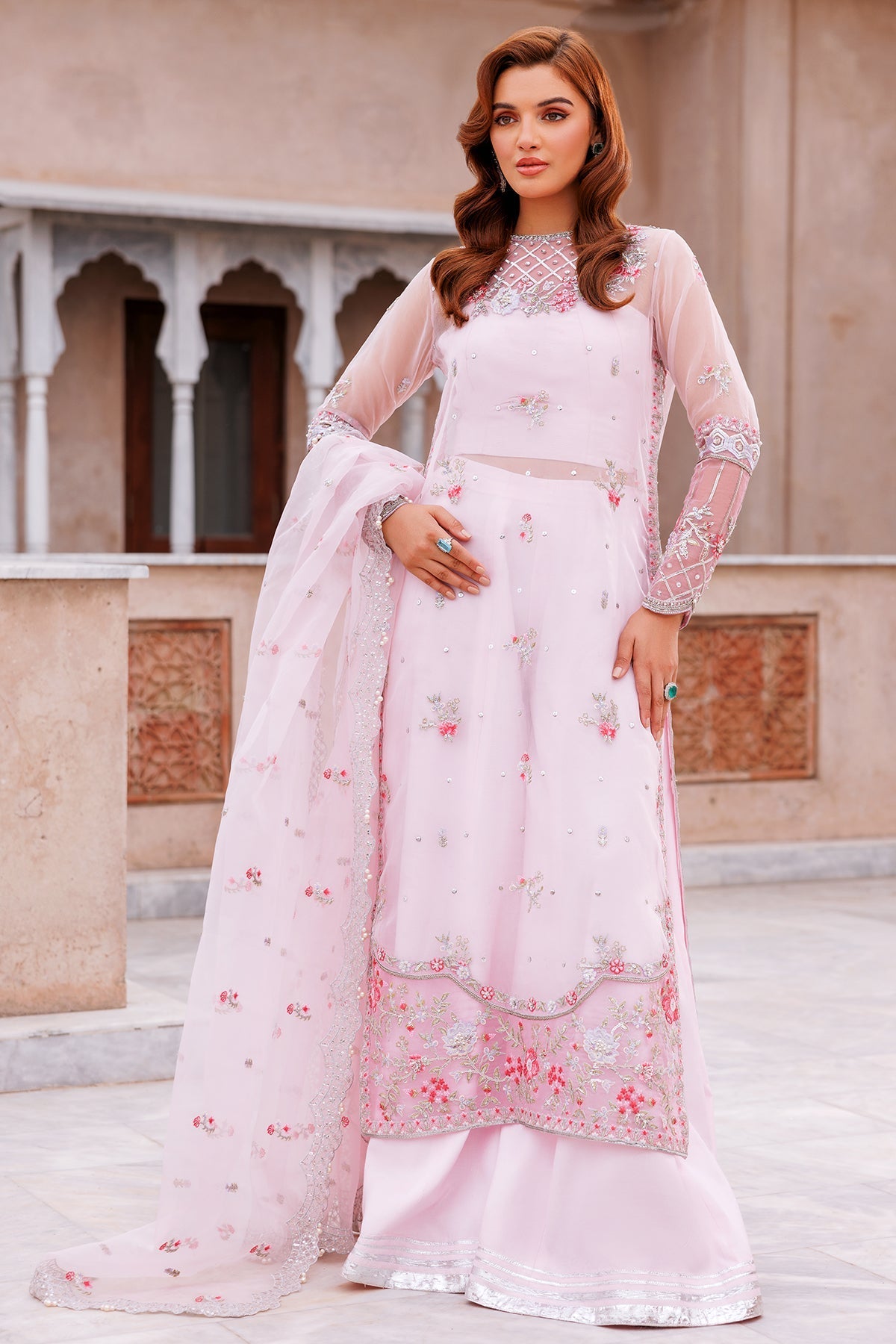 Mina Kashif | Shahbano Luxury Pret 24 | Malook -  Mina Kashif Luxury - Original Designer Dress - House of Maryam