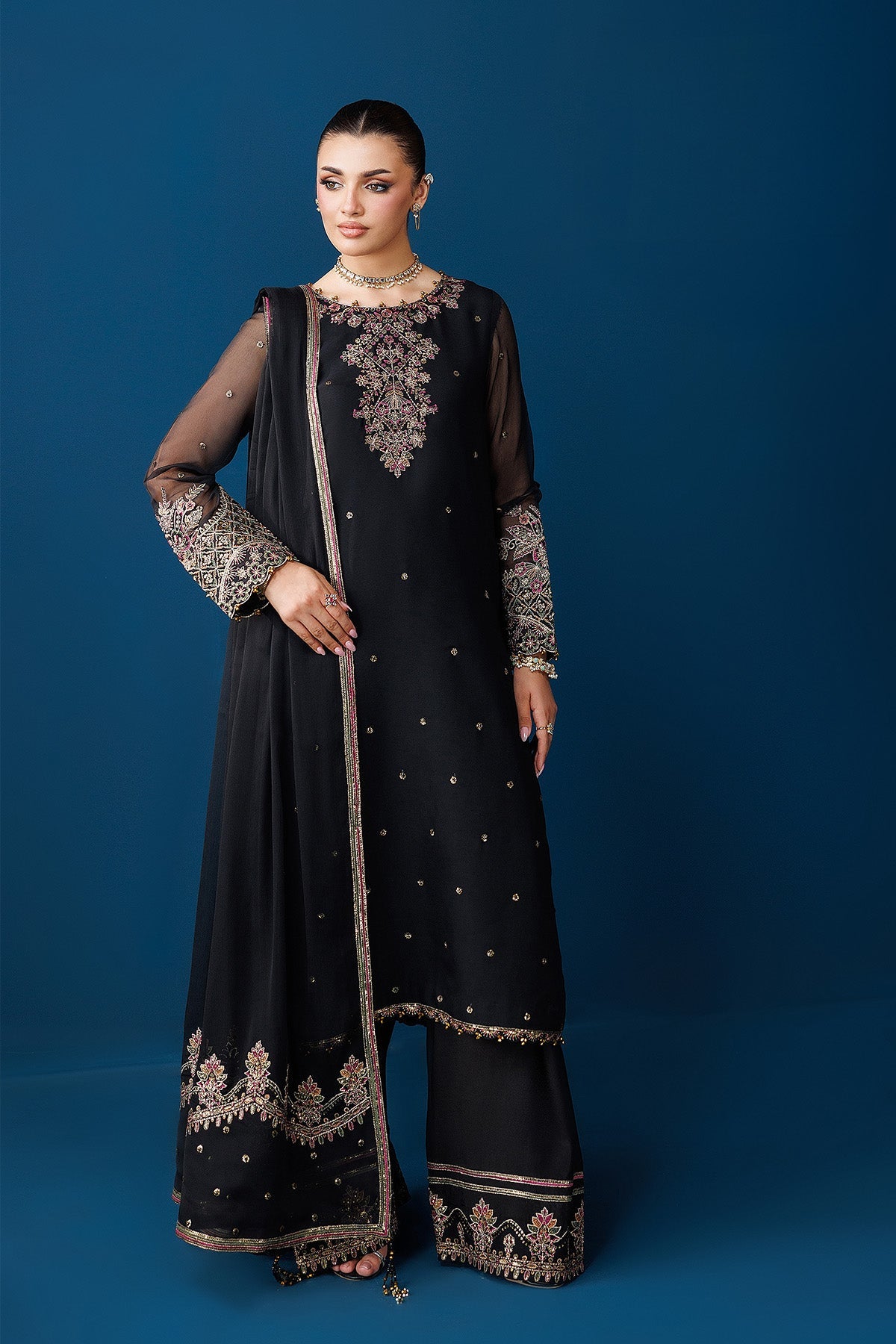 Alizeh | Dua Formals 26 | AF-DUA-3037-Eclipse, image 3