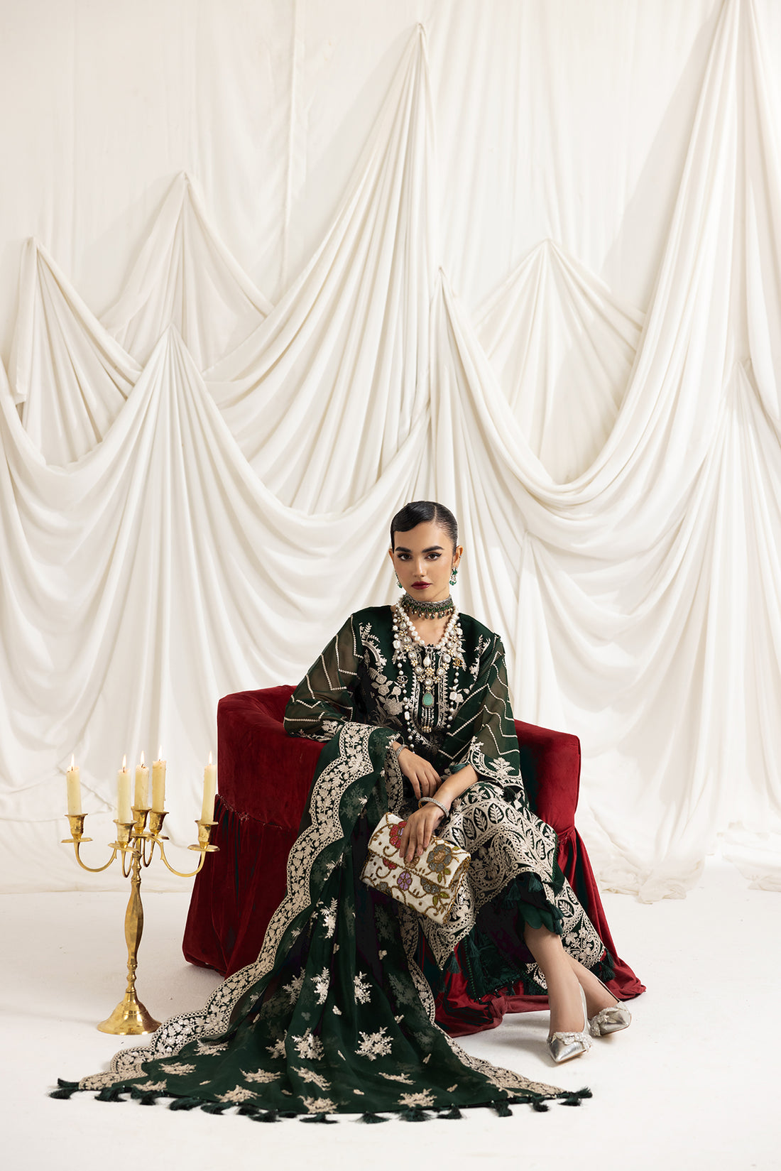 Alizeh | Formals Collection | Clara B (GREEN)