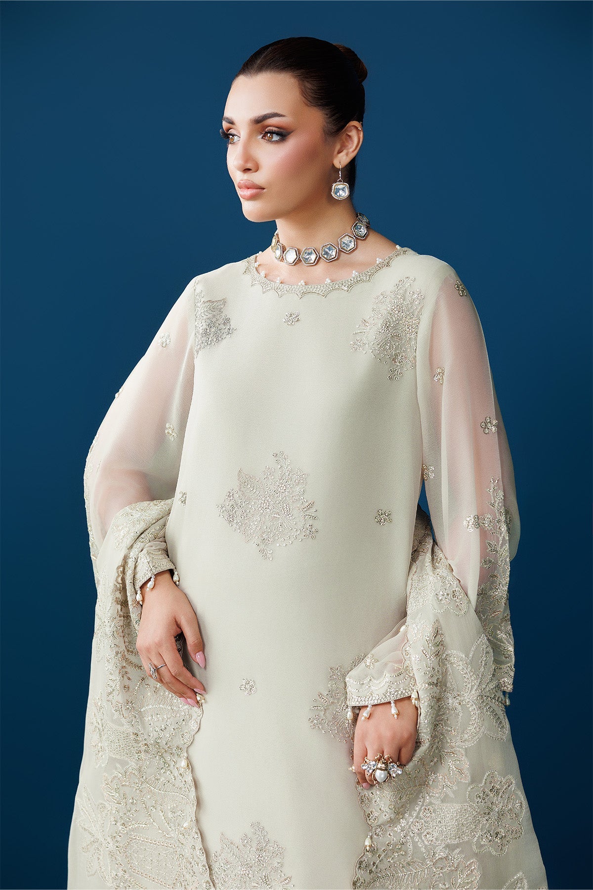Alizeh | Dua Formals 26 | AF-DUA-3036-Dew Drop, image 4