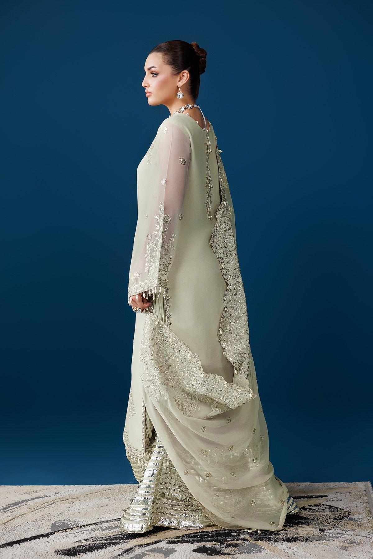 Alizeh | Dua Formals 26 | AF-DUA-3036-Dew Drop, image 2