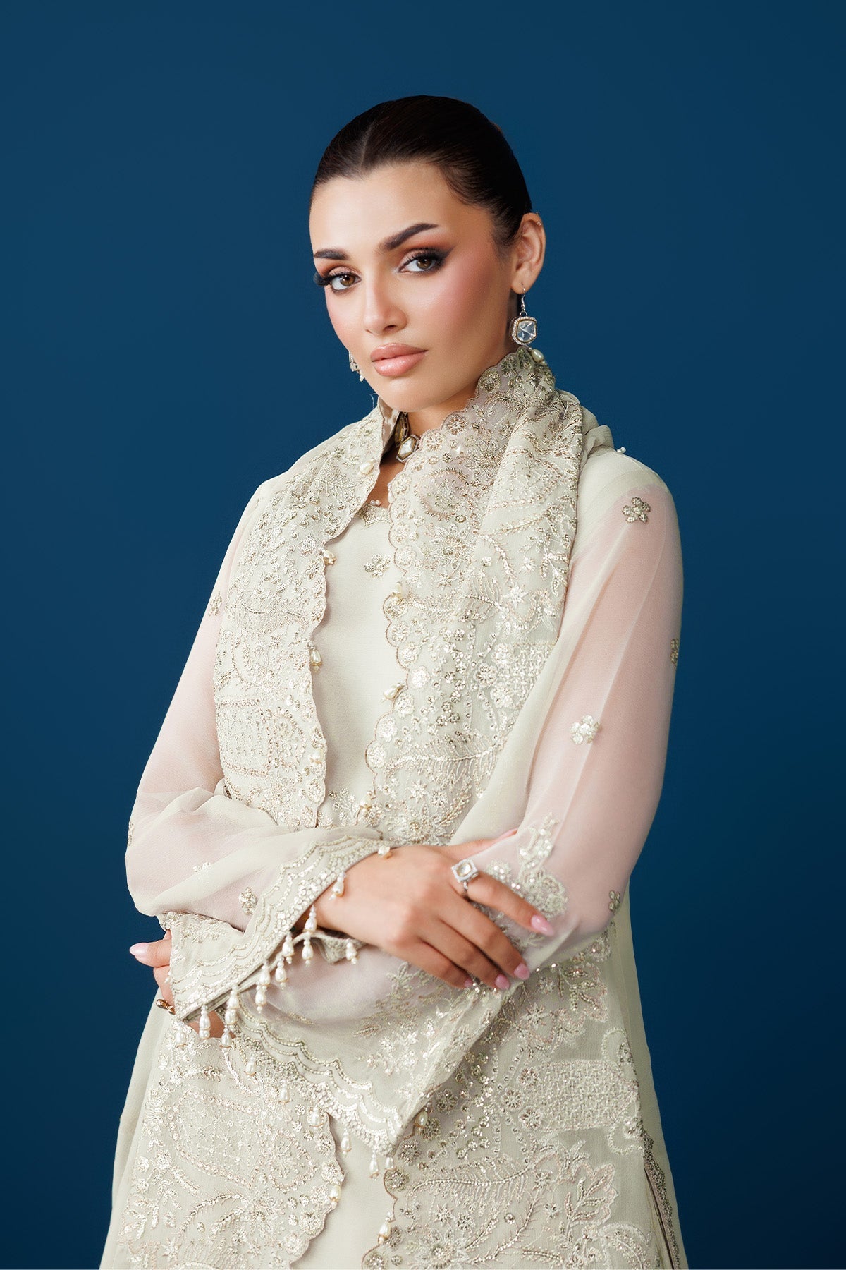 Alizeh | Dua Formals 26 | AF-DUA-3036-Dew Drop, image 5