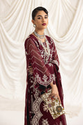 Alizeh | Formals Collection | Clara C (MAROON) by Designer Alizeh - House of Maryam - Pakistani Designer Ethnic Wear in {{ shop.shopifyCountryName }}