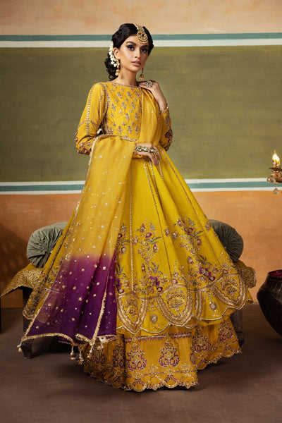 Erum Khan | Begham Jaan Bridal Formals | SEPIA -  Erum Khan Bridal - Original Designer Dress - House of Maryam