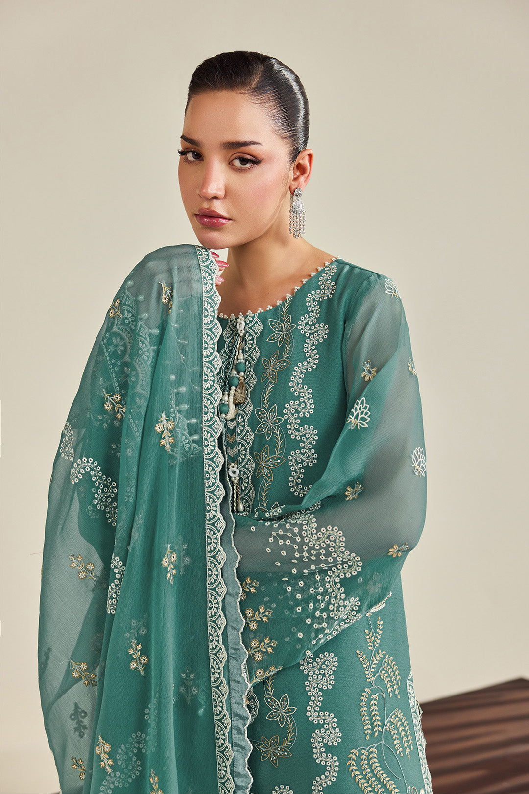 Alizeh | Dhaagay Formals |AF-DHG-5052-Zarqa, image 6