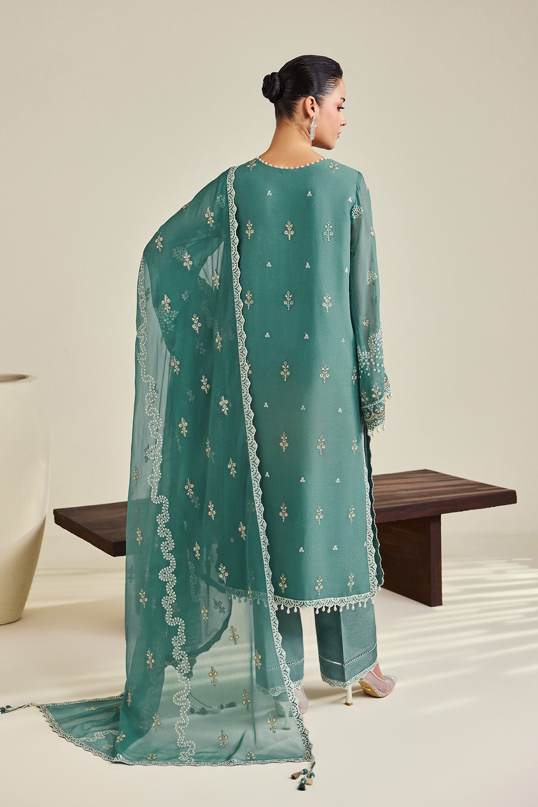 Alizeh | Dhaagay Formals |AF-DHG-5052-Zarqa, image 2