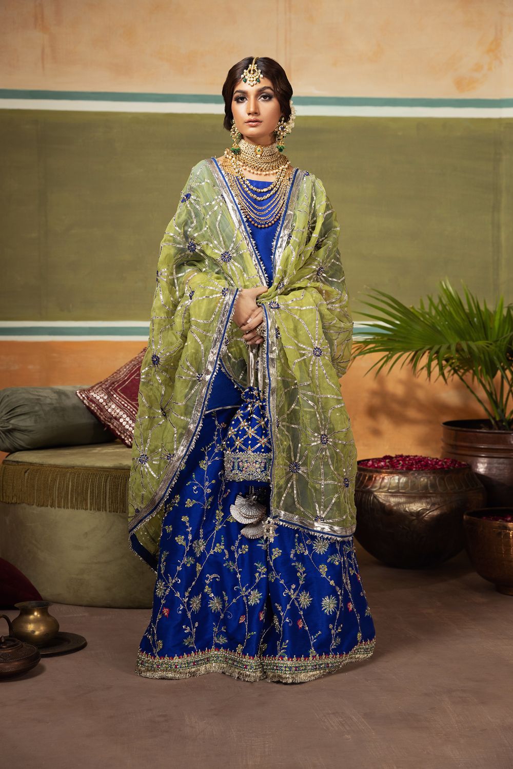 Erum Khan | Begham Jaan Bridal Formals | GULMOHAR by Designer Erum Khan - House of Maryam - Pakistani Designer Ethnic Wear in {{ shop.shopifyCountryName }}