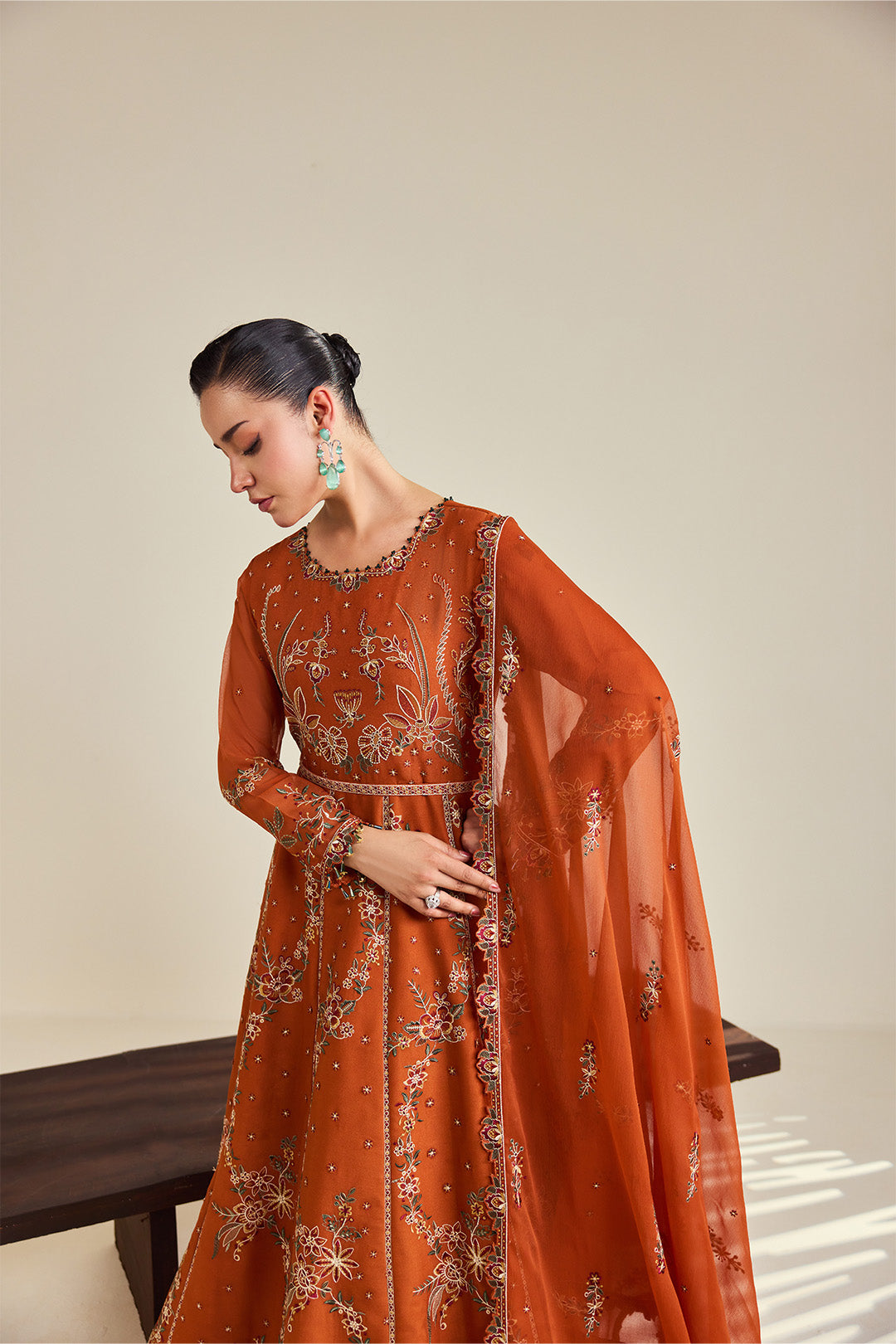 Alizeh | Dhaagay Formals | AF-DHG-5048-Zumar, image 6
