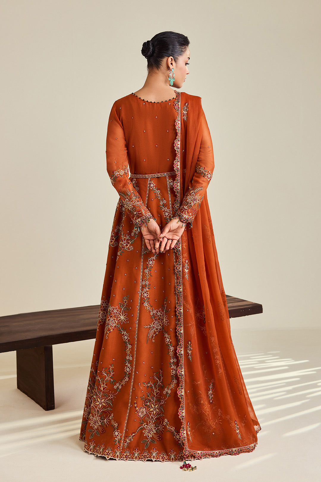 Alizeh | Dhaagay Formals | AF-DHG-5048-Zumar, image 2