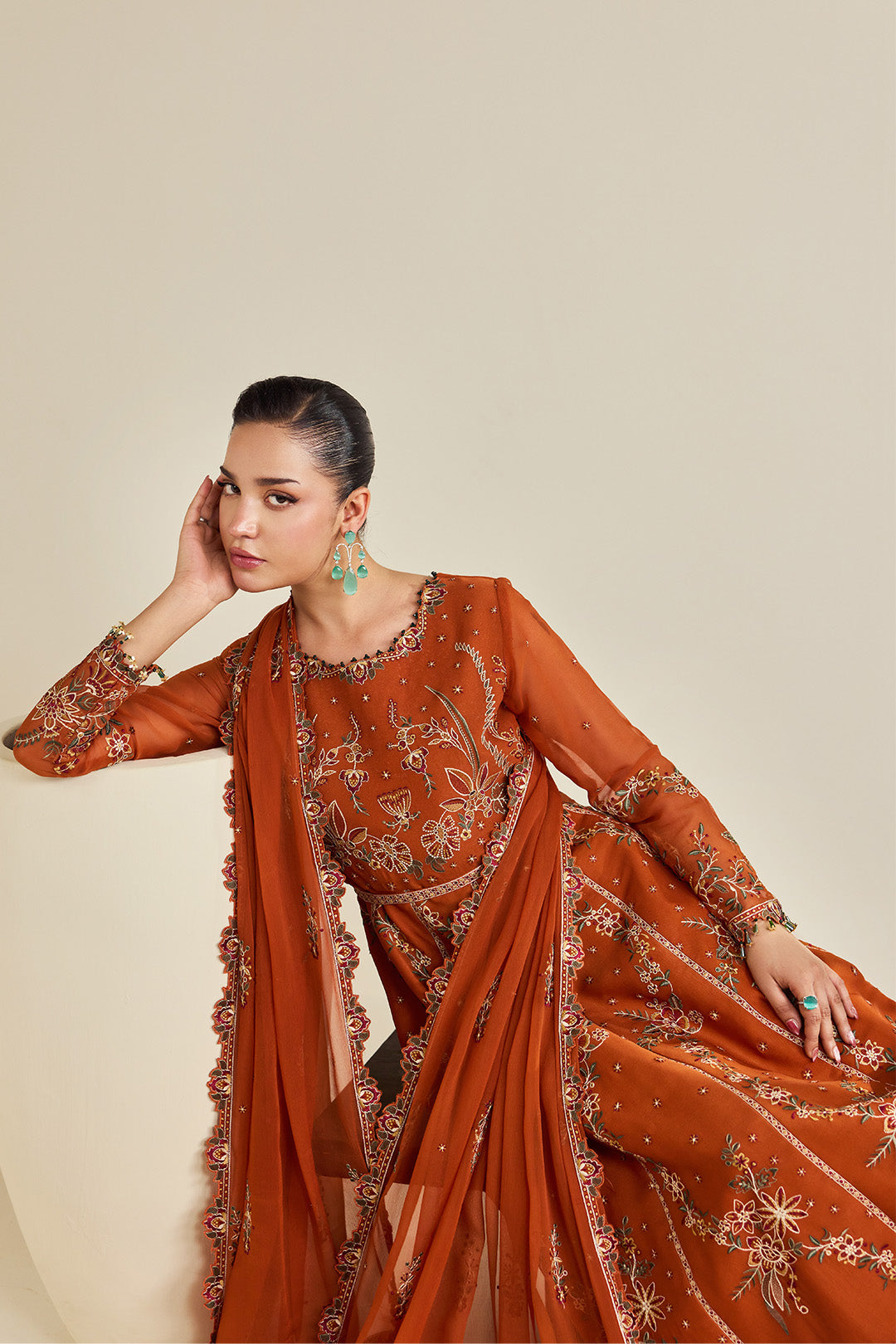 Alizeh | Dhaagay Formals | AF-DHG-5048-Zumar, image 7