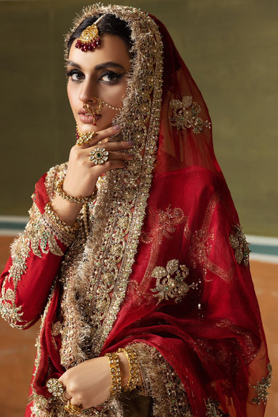 Erum Khan | Begham Jaan Bridal Formals | AMAR -  Erum Khan Bridal - Original Designer Dress - House of Maryam
