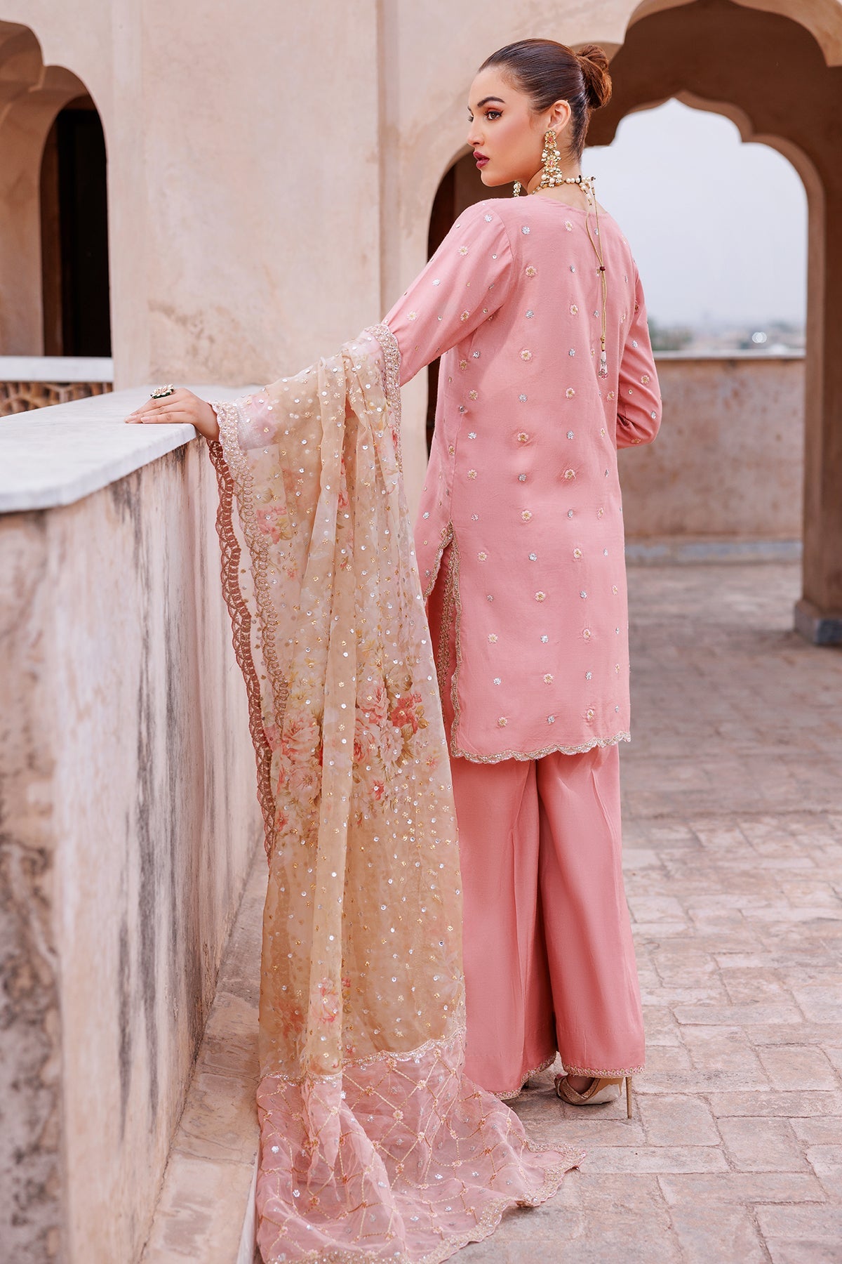 Mina Kashif | Shahbano Luxury Pret 24 | Amber -  Mina Kashif Luxury - Original Designer Dress - House of Maryam