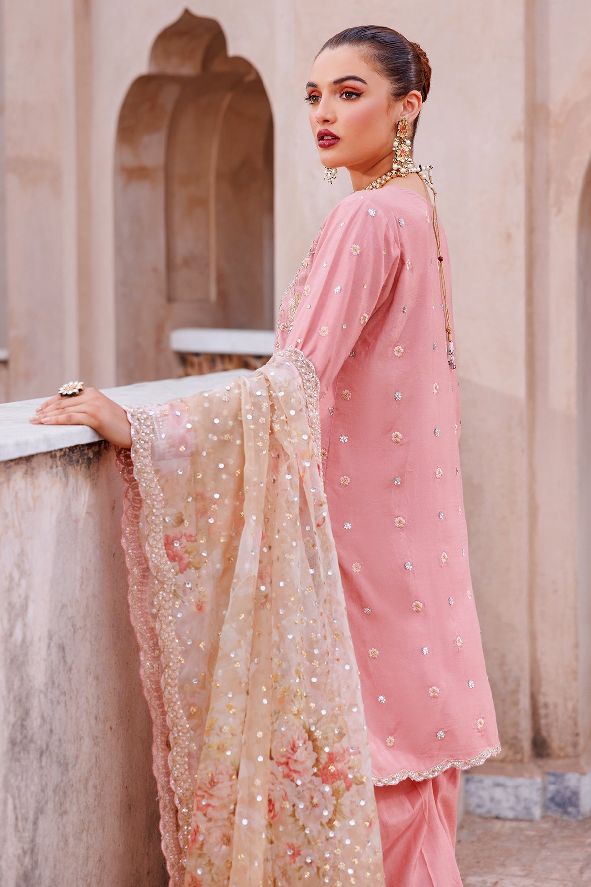 Mina Kashif | Shahbano Luxury Pret 24 | Amber -  Mina Kashif Luxury - Original Designer Dress - House of Maryam