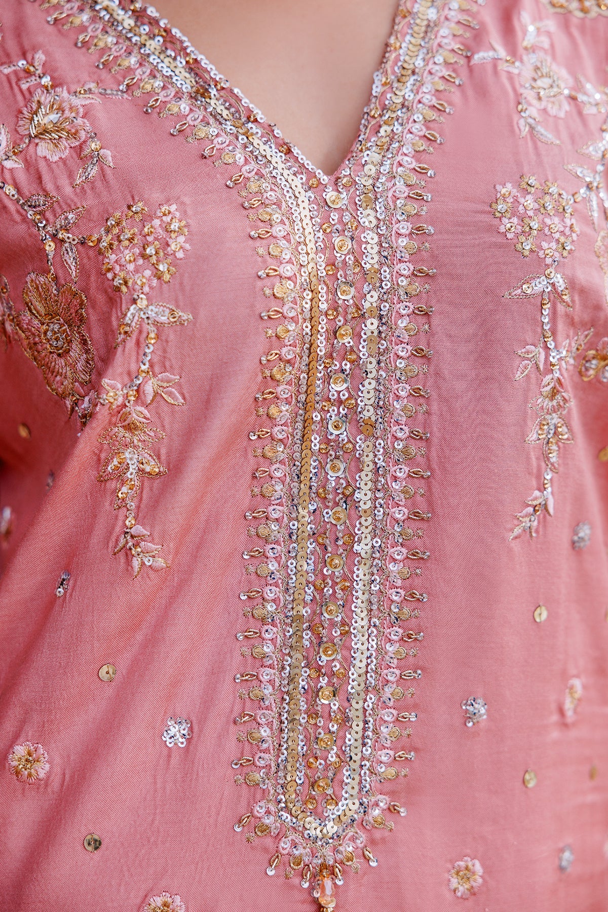 Mina Kashif | Shahbano Luxury Pret 24 | Amber -  Mina Kashif Luxury - Original Designer Dress - House of Maryam