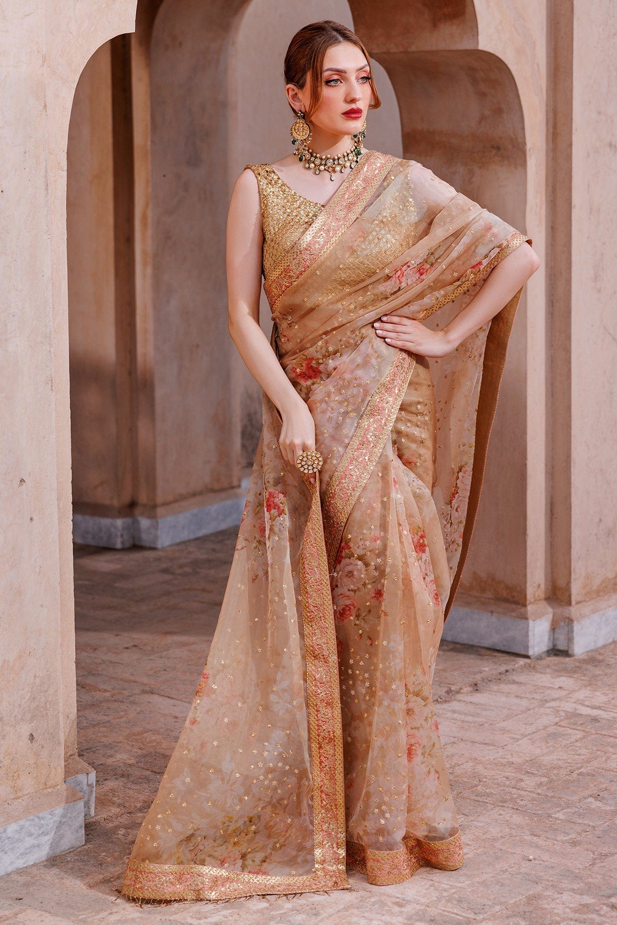 Mina Kashif | Shahbano Luxury Pret 24 | Zymal -  Mina Kashif Luxury - Original Designer Dress - House of Maryam
