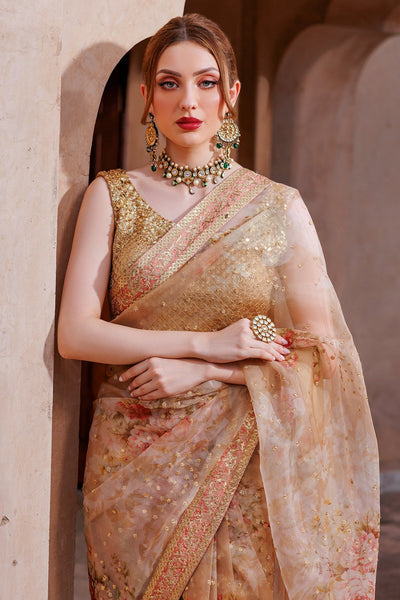 Mina Kashif | Shahbano Luxury Pret 24 | Zymal -  Mina Kashif Luxury - Original Designer Dress - House of Maryam