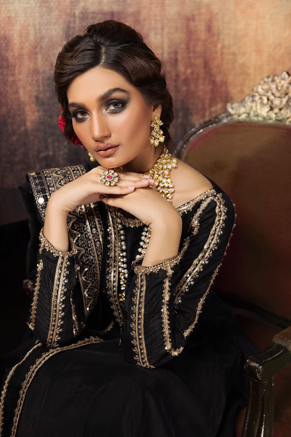 Erum Khan | Begham Jaan Bridal Formals | SHAHNAZ -  Erum Khan Bridal - Original Designer Dress - House of Maryam