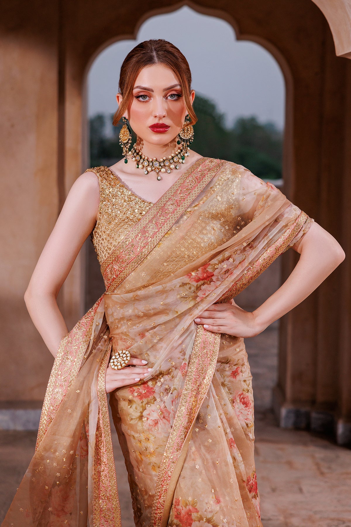 Mina Kashif | Shahbano Luxury Pret 24 | Zymal -  Mina Kashif Luxury - Original Designer Dress - House of Maryam