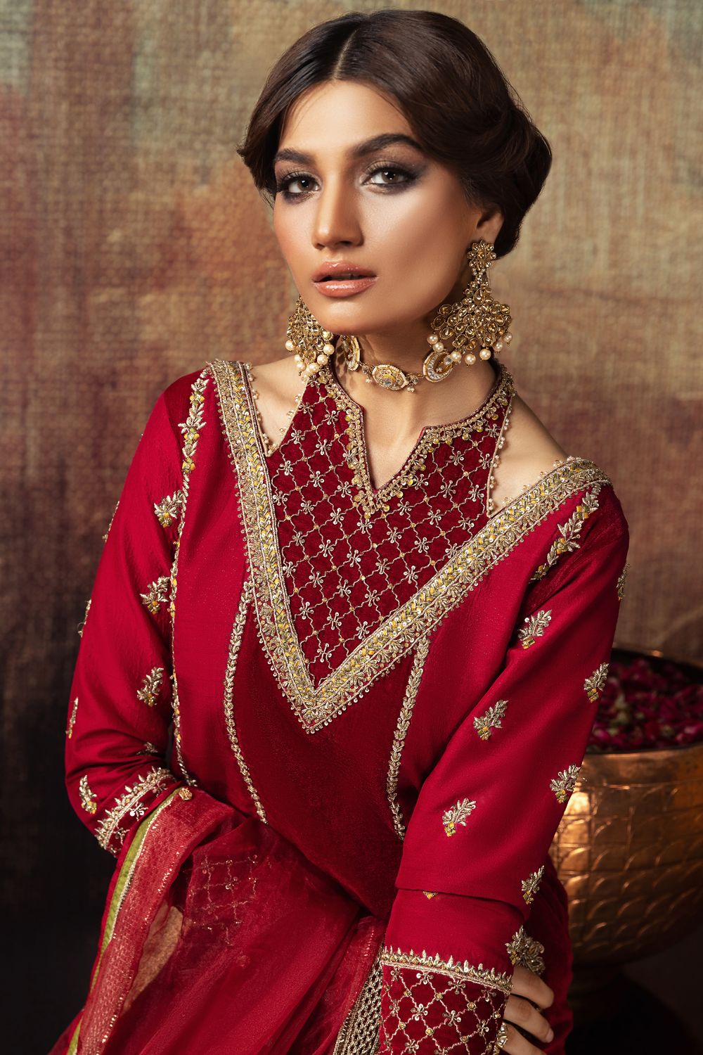 Erum Khan | Begham Jaan Bridal Formals | MALA -  Erum Khan Bridal - Original Designer Dress - House of Maryam