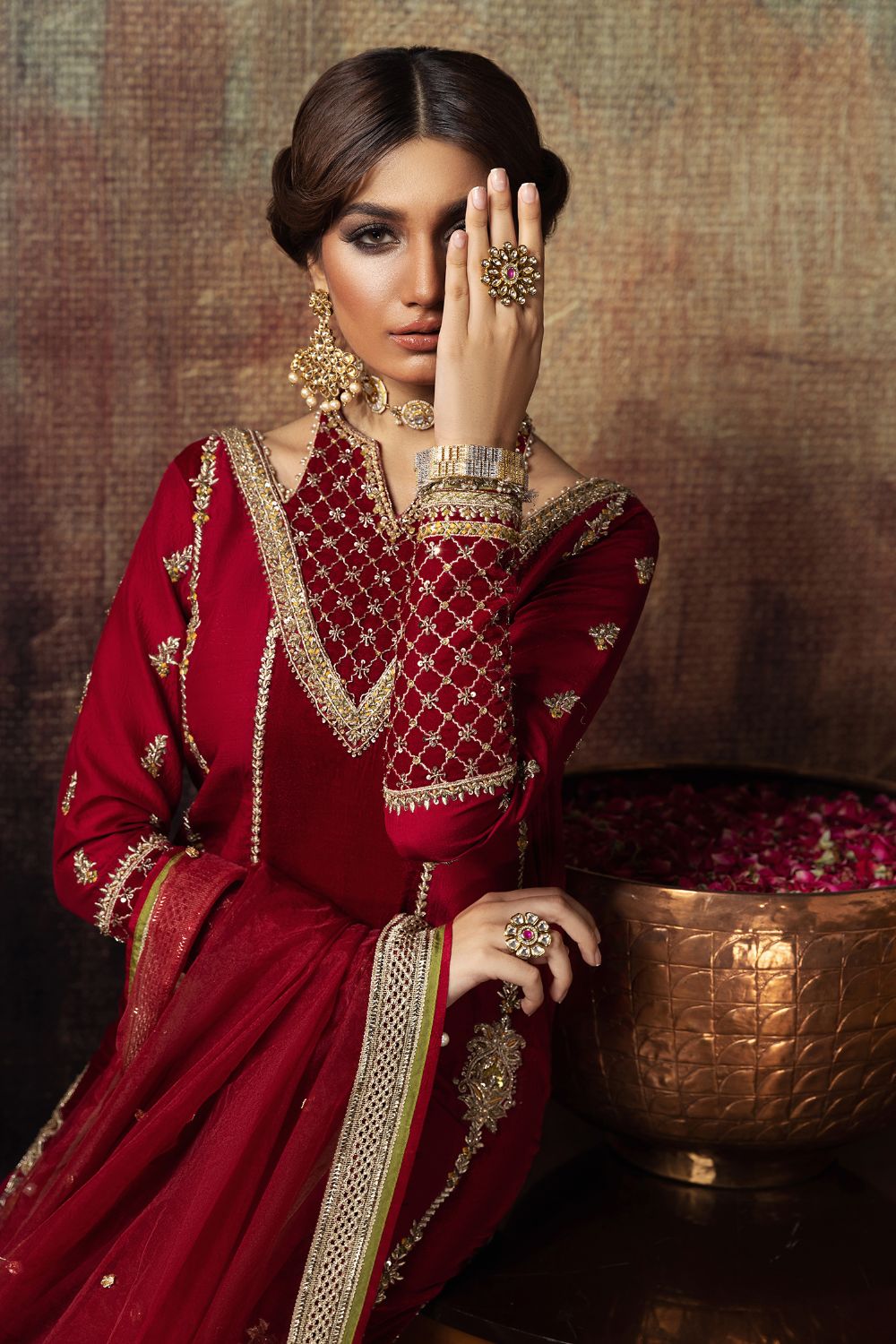 Erum Khan | Begham Jaan Bridal Formals | MALA -  Erum Khan Bridal - Original Designer Dress - House of Maryam