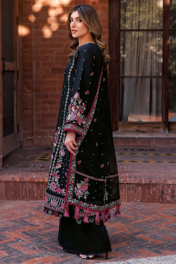 Farasha | Summer Weaves Embroidered Lawn | Ornate Noir -  Farasha Ladies Clothes - Original Designer Dress - House of Maryam