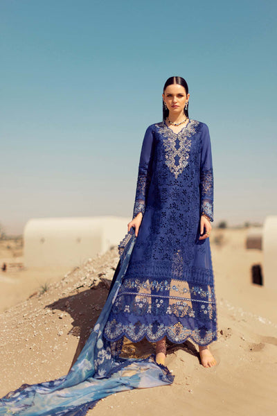 Noor By Saadia Asad | Eid Handwork Laserkari Lawn 24 | D12 -  Noor by Saadia Asad Luxury - Original Designer Dress - House of Maryam